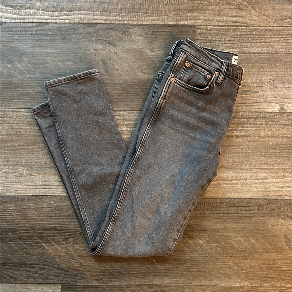 Zara dark boot leg Jeans